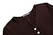 Urban CoCo Women's Half Sleeve Flare Hem Tunic Tops Loose Comfy T Shirts (2XL, Rum Raisin)
