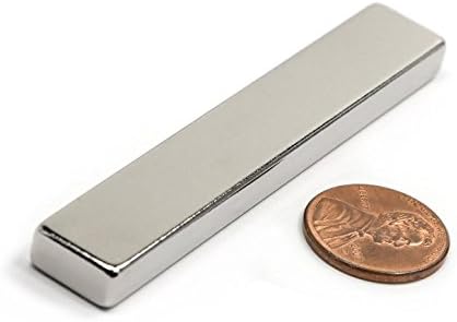 Bar Magnet - Super Strong 3" x ½" x ¼" - 1 Pc - N45 Grade Rare Earth Block Magnets | Jamika Products Neodymium Magnets