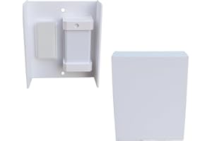 Outdoor Electrical Box Cover for Govee, Weatherproof Enclosure for Outdoor Plug in Power Adapters (White)