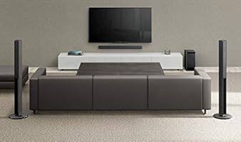 sony 5.1 ch soundbar with tall boy speakers