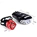 NiteRider Bike Light,400 lumens LED Bicycle Front Light, USB Rechargeable Safety Lights for Outdoors, Cycling Headlight and Rear Light Both Included