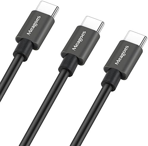 Meagoes [3-Pack] 10 ft, Fast USB Type C Cable Charger, USB A to USB C Rapid Charging Cord for Samsung Galaxy S9/S9 Plus/S8/S8+/Note 8, LG G7/G6/G5/V30 V20, HTC 10/U11/Bolt/U Ultra