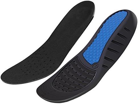 Kindax Premium Shoes Insoles Orthotic Insoles Breathable with Gel Pad Cushioning - Trim to Fit - Womens Size 6-11
