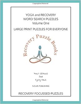 yoga and recovery word search puzzles large print puzzles for everyone semous polly hawk kyczy 9781731529091 amazon com books