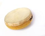De Kulture Works Kanjeera I Hand Percussion Musical Instrument I Kanjira Musical Instrument For Concerts I 6.5*2.5 DH (Inches)