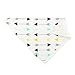 Baby Bandana Drool Bibs, Cute Unisex 4 Pack Bibs with Snaps - Best for Babies Drooling, Teething and Feeding - Soft Cotton, Bamboo & Waterproof Fleece. Perfect Baby Shower Gift Set for Boys & Girls