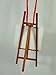 On Holiday Wood Easel Painters Oil Paint Brush Christmas Ornament Art Artist Colors Paint Made in The USA