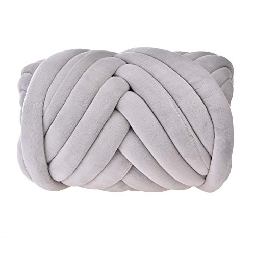 SHZONS 25M Soft Chunky Core Yarn Bulky Knitting Wool Yarn DIY Hand Woven Blanket Scarves Hats Core Yarn - Thumbnail 2