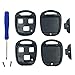 Replacement Keyless Entry Key Fob Case Fit Lexus ES GS GX IS LS LX RX SC Remote Control Key Combine 3 Buttons Replacement Car Key Shell Casing Blank Without Blade (Black pack 2)