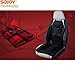 Sojoy 12V Heated Smart Multifunctional Travel Electric Blanket and Heated-Cushion Cover Bundle for Car, Truck, Boats or RV with High/Mid/Low Temp Control (60