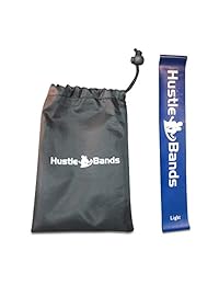 Inspo Life Hustle bandas de resistencia premium, bucles para fitness y ejercicio con bolsa de transporte incluida, juego de 5. Fitness en el hogar, crossfit, estiramiento, entrenamiento de fuerza, terapia física, pilates, yoga