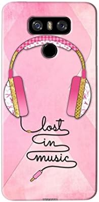 Fundook® Designer Printed Back Cover/Hard Case for LG G6 (Head Phones Design/Quotes/Signs/Symbols) - J156