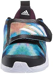 adidas Baby Fortarun X Running Shoe, Black, 6 US
