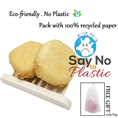 100-Natural-Shampoo-Bar-for-Hair-2-Pieces-Solid-Shampoo-Soap-for-Treated-Dry-Damaged-Hair-Vegetarian-Plant-Essence-Helps-Stop-Hair-Loss-and-Promotes-Healthy-Hair-Growth-42oz-Honey-Rosemary