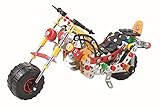 Lightahead Assembly Metal Motorcycle Model Kits Toy Mo Bike to Assemble. Puzzles Set for Kids, 257 pcs metal blocks
