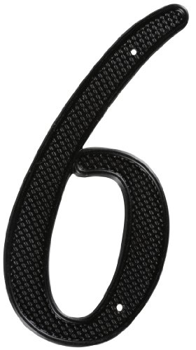 Stanley Hardware S579-948 CD7130 House Number in Black Coated