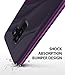 Ringke Wave Compatible with Galaxy S9 Plus Case Dual Layer Heavy Duty 3D Textured Shock Absorbent PC TPU Full Body Drop Resistant Protection Cover for Galaxy S 9 Plus (2018) - Metallic Purple