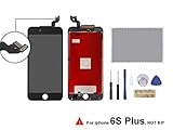 Oli & Ode iPhone 6S Plus Screen Replacement For Lcd Touch Screen Digitizer Frame Assembly Set (Black)