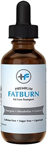 Premium FatBurn Diet Supplement by Healthy Fit Labs (2 Fl oz) | Advanced, All Natural Liquid Formula for Rapid Weight Loss | Engineered Drops for Lipid Transport | Boost Energy & Metabolism