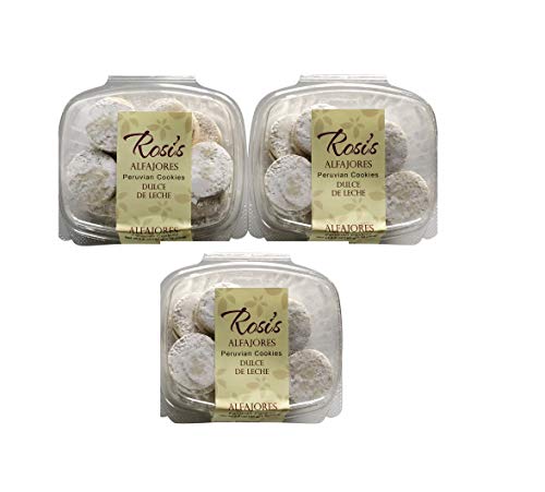 World's BEST Alfajores Cookies - Rosi's 3 Packs (30 Cookies) | Pricepulse