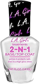 L.A. GirlNail Treatments, 2 In 1 Base/Top Coat GNT44