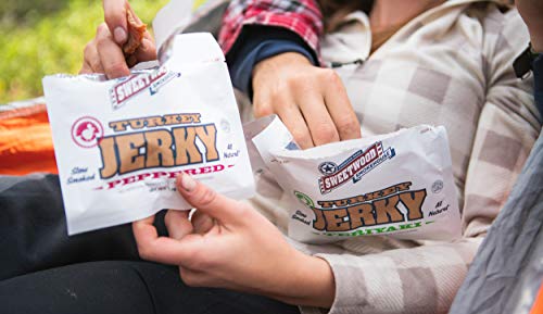Sweetwood Smokehouse | Turkey Jerky | Teriyaki | 1.75oz (4 Count) | Gluten Free | Nitrate Free | Grass Fed | All Natural