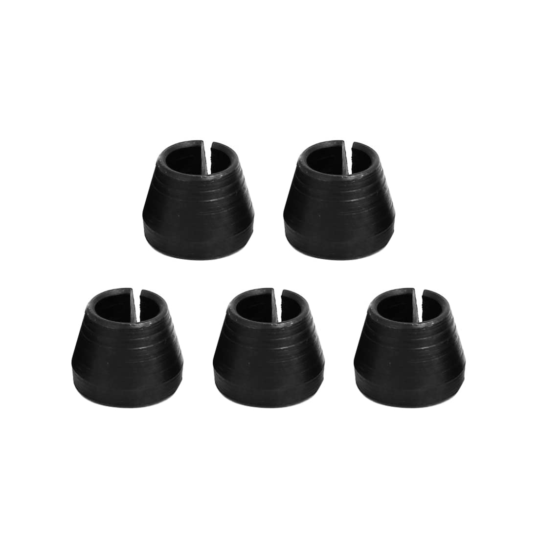 sourcingmap 1/4 Inch Inner Dia Metal Collet Chuck Replacement Parts for Trimmer Tool 5pcs โ image 1