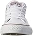 Converse Unisex-Child Chuck Taylor All Star Canvas Low Top Sneaker, Optical White, 1 M US Little Kid
