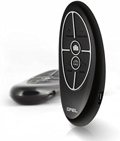 Apple and Android Certified Multi-Functional Bluetooth Remote for Selfies Pebble by GPEL. Compatible with Apple iPhone and Samsung, LG, Nexus, and Most Android Smartphone