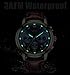 LIGE Watches Mens Fashion Sports Waterproof Analog Quartz Watch Men Luxury Business Chronograph Leather Wristwatch (Leather Blue)