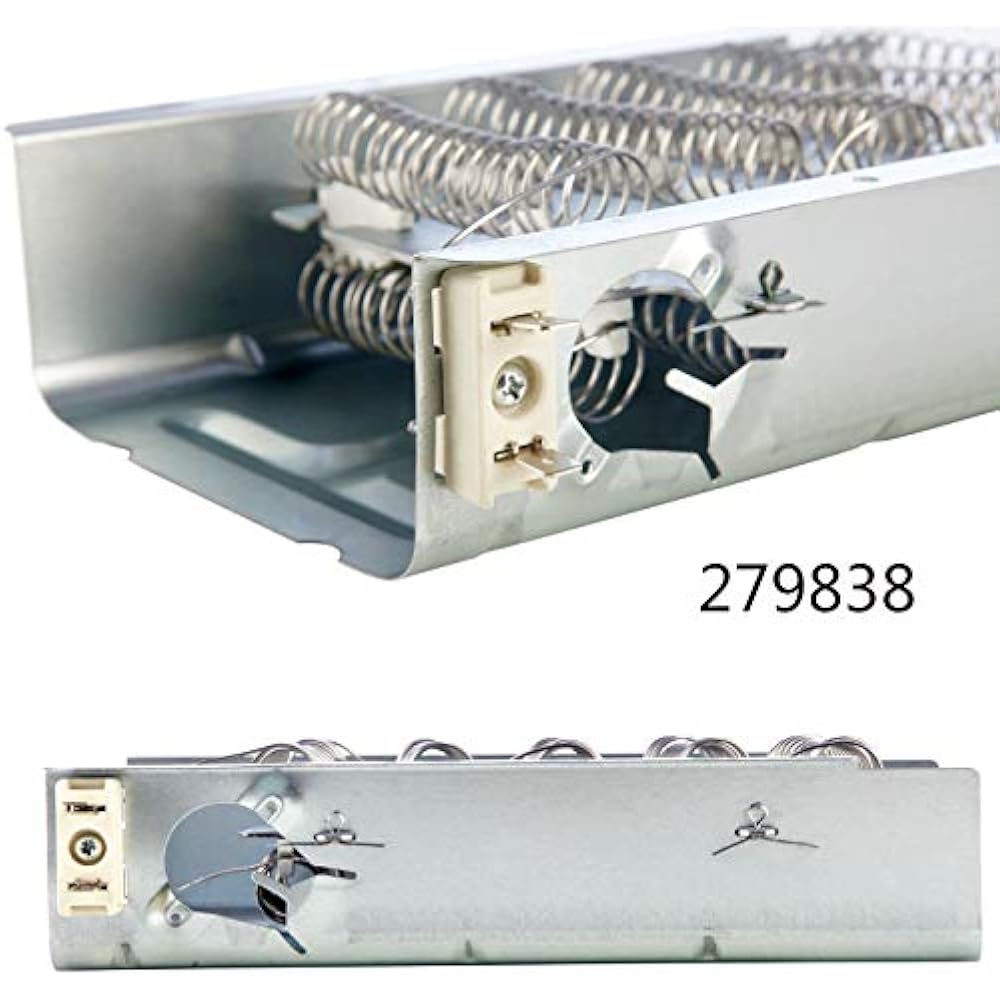 279838 Dryer Heating Element 3977767 3392519 Kit 3977393 Thermal Fuse