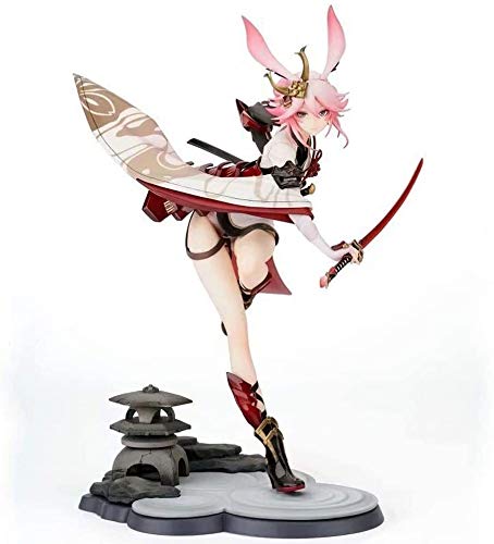 CJYVV 27cm Girl PVC Anime Figure Honkai Impact 3 Sakura Yae Heretic Miko Valkyrie Japanese Anime Cha