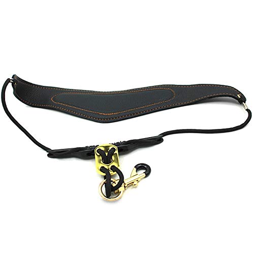 Gold Happy Adjustable Padded Saxophone Sax Strap Neck with Snap Hook Saxophone Parts and Accessories Neck Strap Sax Harness Saxophone - Thumbnail 4