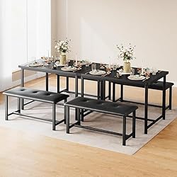 IDEALHOUSE Dining Table Set for 4, Kitchen Table