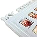 My First Year 12 Month Baby Picture Photo Frame – Capture Birth to First Birthday – Unisex Keepsake Photo Collage Holds Infant Photographs