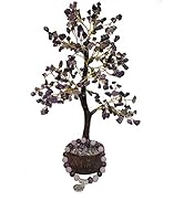 KACHVI Healing Stones Tree Seven Chakra Tree Bonsai Money Tree Home Decor Crystal Gifts Ornaments...