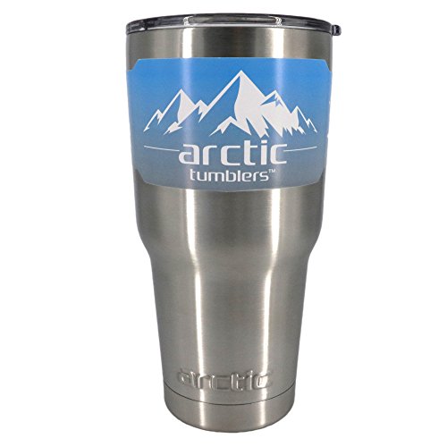 Arctic Tumblers 30 oz Cup Stainless Steel Coffee Mug Camping & Travel Tumbler Double Wall