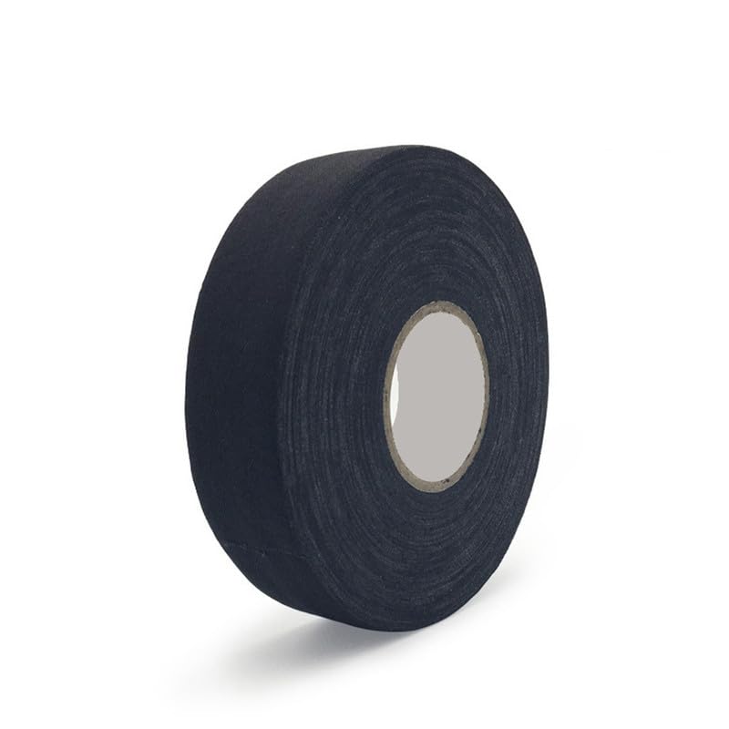 Aoktorkit Black Hockey Stick Tape, Anti-Slip Grip, 25MM*25M, Sports Tape