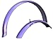 Firmstrong Beach Cruiser Bicycle Fender Set, Front/Rear, Purple, 26