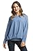 Cherish Brushed Round Drop Shoulder Sweatshirt With Front Pleat T16847