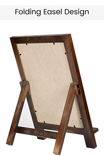 ChalkPro Wooden Framed Standing Chalkboard Sign + Includes White Chalk Marker | Magnetic Non-Porous Memo Board | Rustic Décor for Kitchen, Home, Bar, Countertop, Wedding, Café, Party, and Restaurant - Thumbnail 7