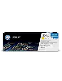 HP 304 A (CC532 A), color amarillo original LaserJet Toner Cartridge, funciona con HP LaserJet CP2025, CM2320