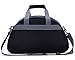 MIER 20 Inches Sports Gym Bag Travel Duffel Bag with Shoes Compartment for Women and Men(Black)
