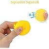 aovowog Bath Toys Rubber Duck Yellow Squeaky Mini Duck Baby Shower Beach Bathtime Water Toys [50 Pack]