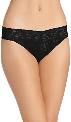 JUSOE Women's Lace Thong Hipster Brief Panty, Sexy Lingerie Underwear for Women Plus Size, 3 Pack, Black/White/Navy Blue, X-Large