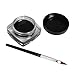 Toraway Pro Waterproof Black Eye Liner Eyeliner Gel Cream With Makeup Brush