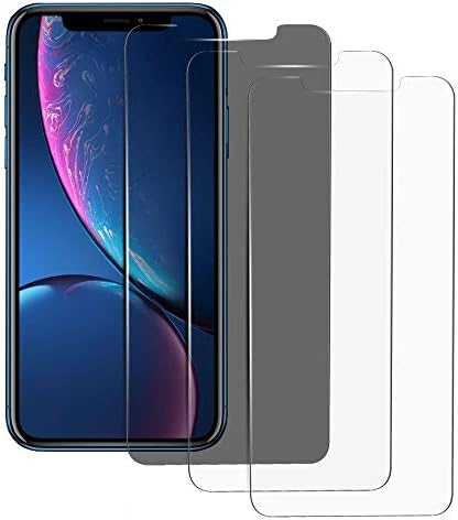 iPhone XR Screen Protector Compatible, 6.1 inch, 1 HD Privacy and 2 Clear