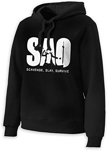 Sword Art Online SAO Women Cotton Hoodie Sweatshirt Long Sleeve Warm Winter Coat Jacket Outwear