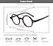 Agstum 42mm Handmade Vintage Retro Round Optical Eyeglass Frame