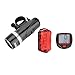 5LEDs Bike Headlight and Taillight Combination Speedometer Accessories Set Mountain Biking, Road Cycling,Night Ridingthumb 1